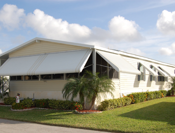 Awnings from Sunshine aluminum Specialties