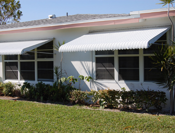 Awnings from Sunshine aluminum Specialties
