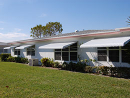 Awnings from Sunshine aluminum Specialties