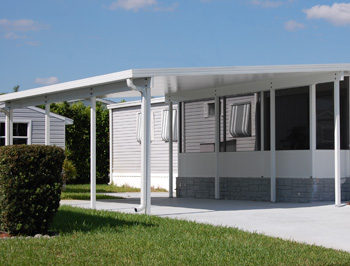 Carports from Sunshine aluminum Specialties