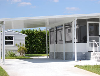 Carports from Sunshine aluminum Specialties